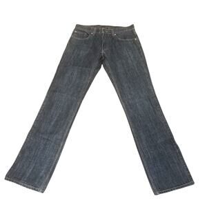Vintage 90s Levis 531 Blank Red Tab 30 x 34 Slim Straight leg Denim Jeans Grey